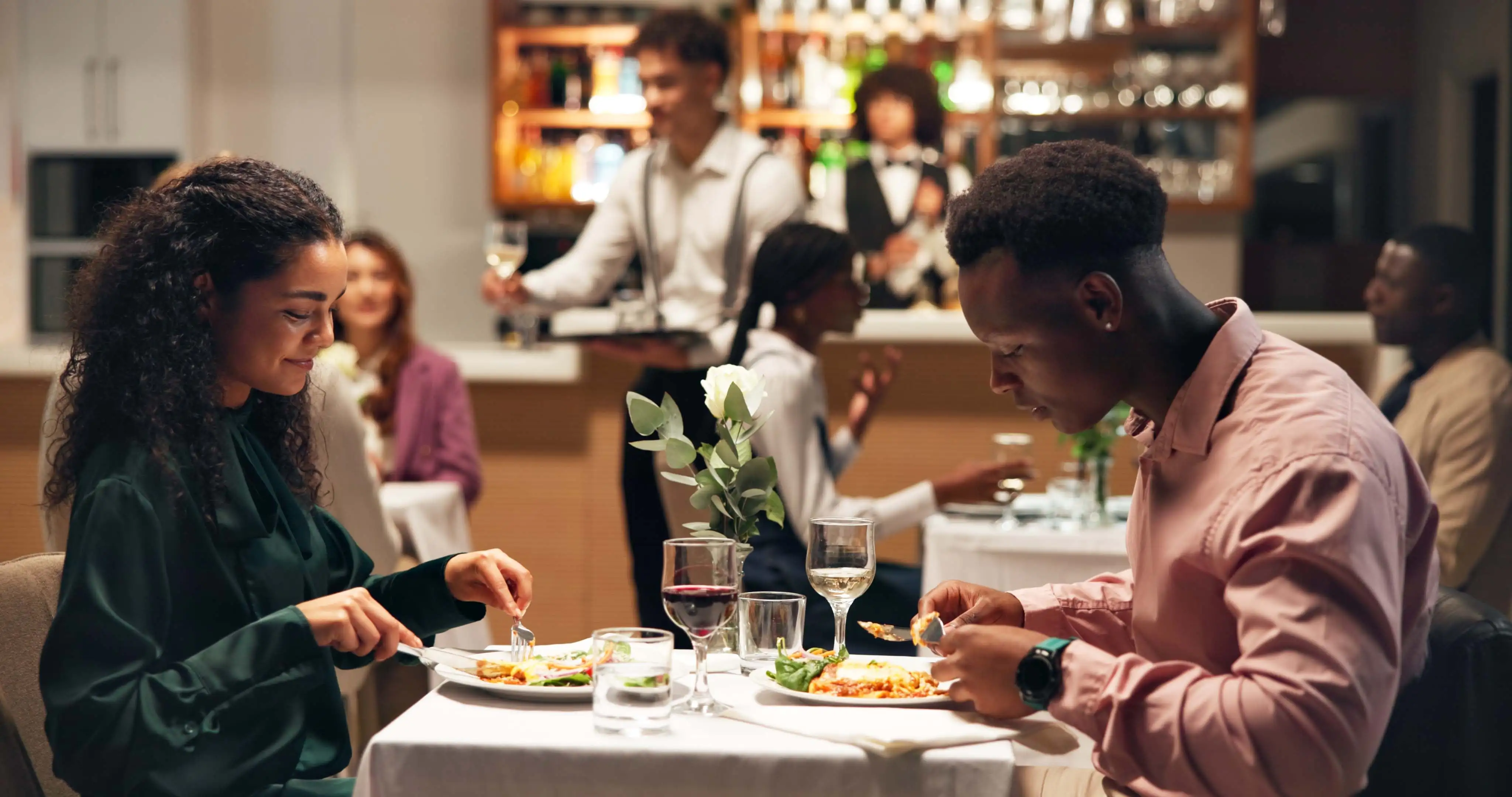 Order & payment flow built for sit-down restaurants